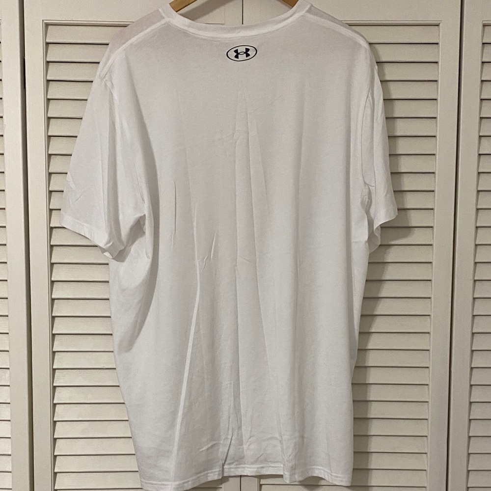 NWT Under Armour Men's Classic White Tee - Picture 2 of 4